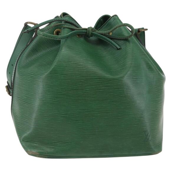 LOUIS VUITTON Epi Petit Noe Shoulder Bag Green M44104 - Picture 1 of 12